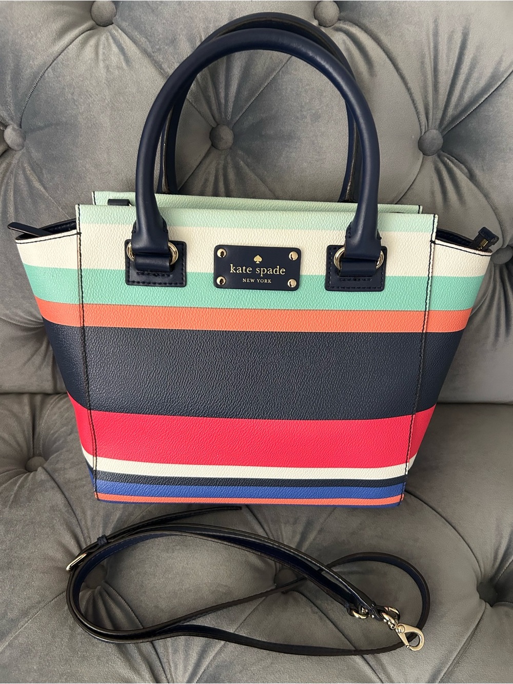 Kate Spade New York Wellesley Printed Camryn Satchel